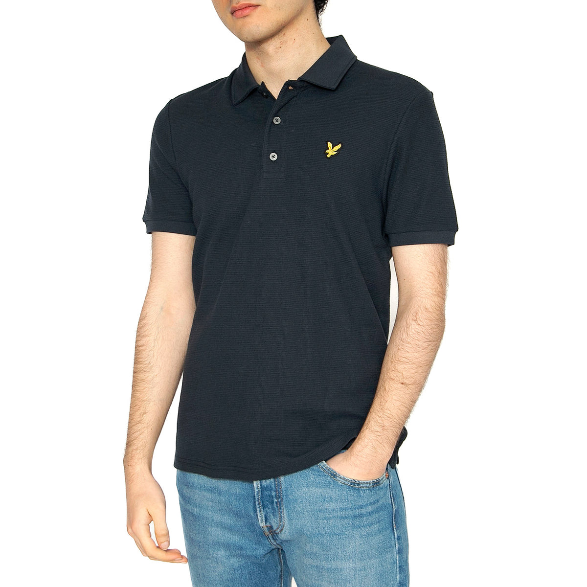 Milano Polo Shirt Dark Navy - Polo Uomo Blu SP2003V-Z271 . LYLE & SCOTT 