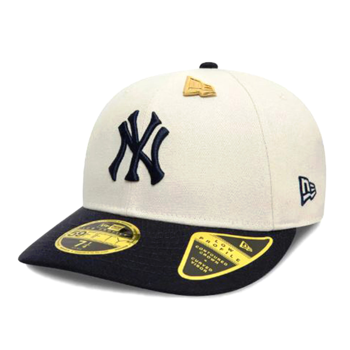 Pin 59Fifty New York Yankees Ivory / Navy - Cappellino con Visiera Multicolore 60595325 . NEW ERA 