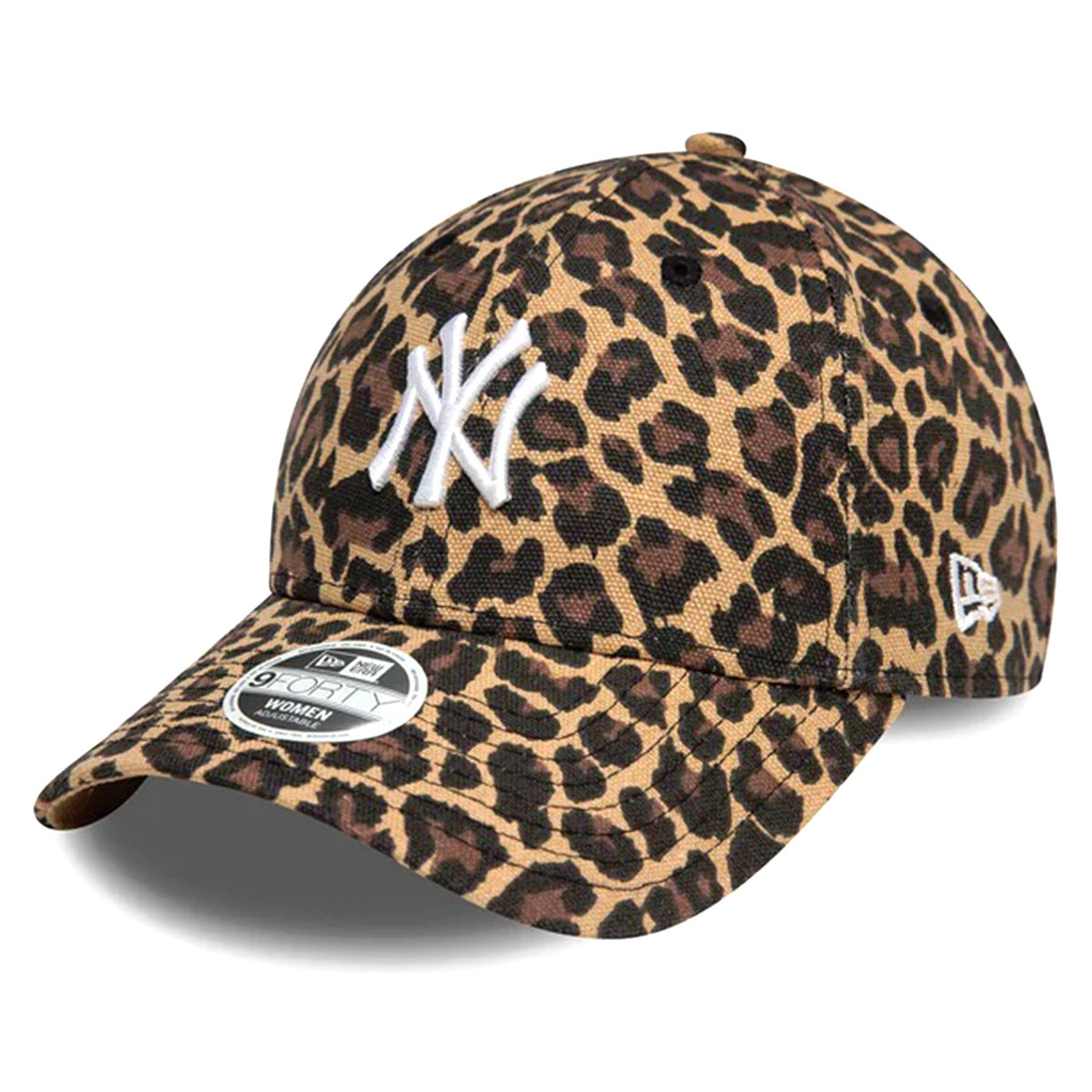 Female Leopard 9Forty New York Yankees Black / White - Cappellino con Visiera Multicolore 60595363 . NEW ERA 