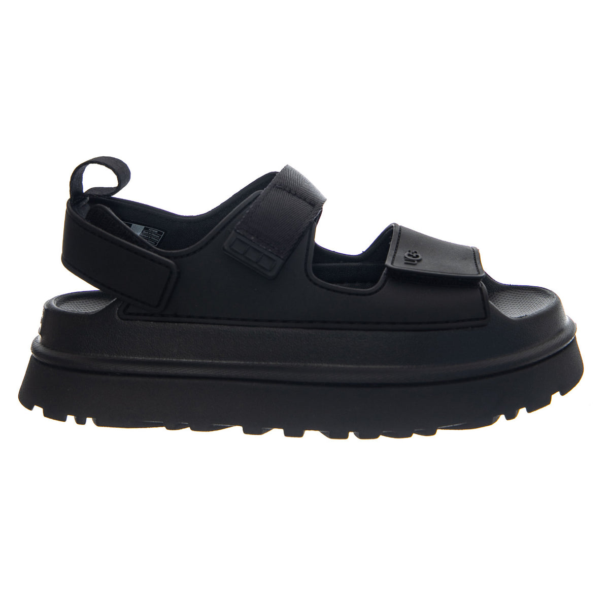 W GOLDENGLOW Black . Sandalo Nero Donna 1152685-BLK . UGG 