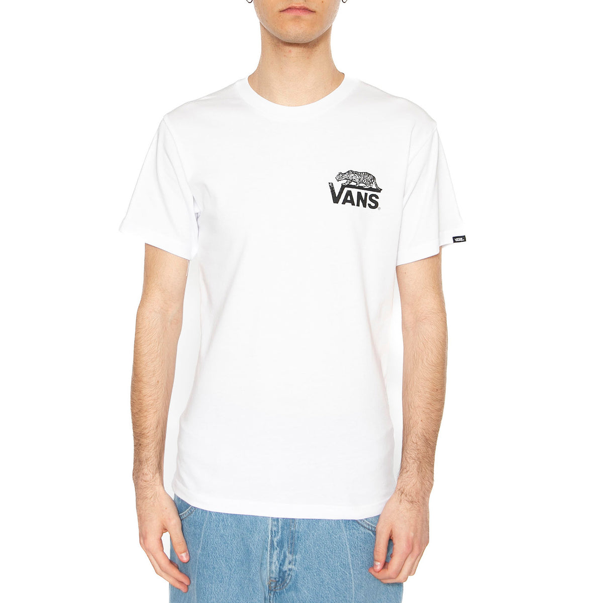 Sneaky SS White - Maglietta Girocollo Uomo Bianca VN000M3YWHT1 . VANS 