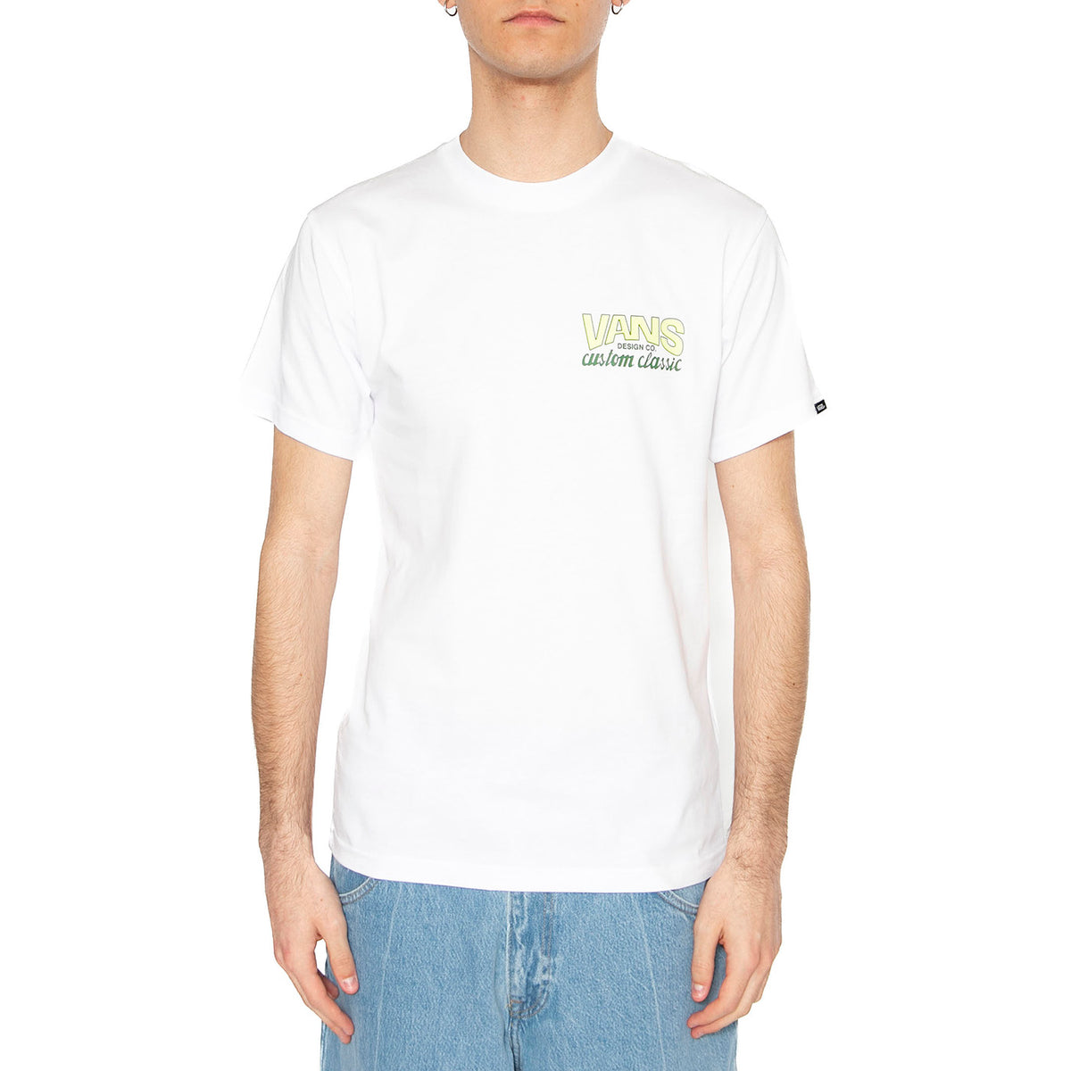 Shop Front SS White - Maglietta Girocollo Uomo Bianca VN000M60WHT1 . VANS 