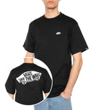 Style 76 II Loose SS Tee Schwarz/Weiß - Herren-T-Shirt mit Rundhalsausschnitt, Schwarz, Herren, VANS