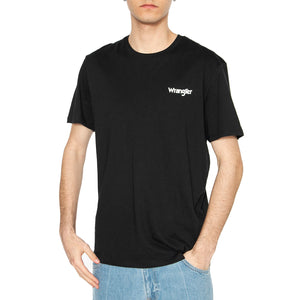 2-Pack Sign Off Tee True Navy / Black - Set Composto da Maglietta Girocollo Uomo Blu + Maglietta Girocollo Uomo Nera 112334265 . WRANGLER 