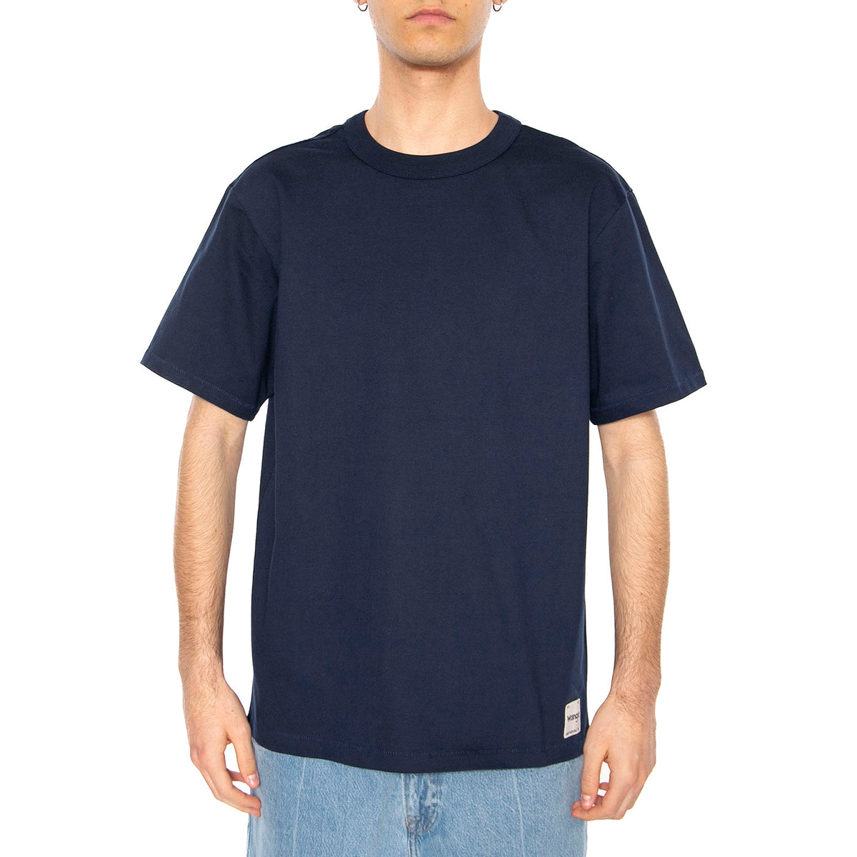SS Solid Tee Navy - Maglietta Girocollo Uomo Blu 112357358 . WRANGLER 