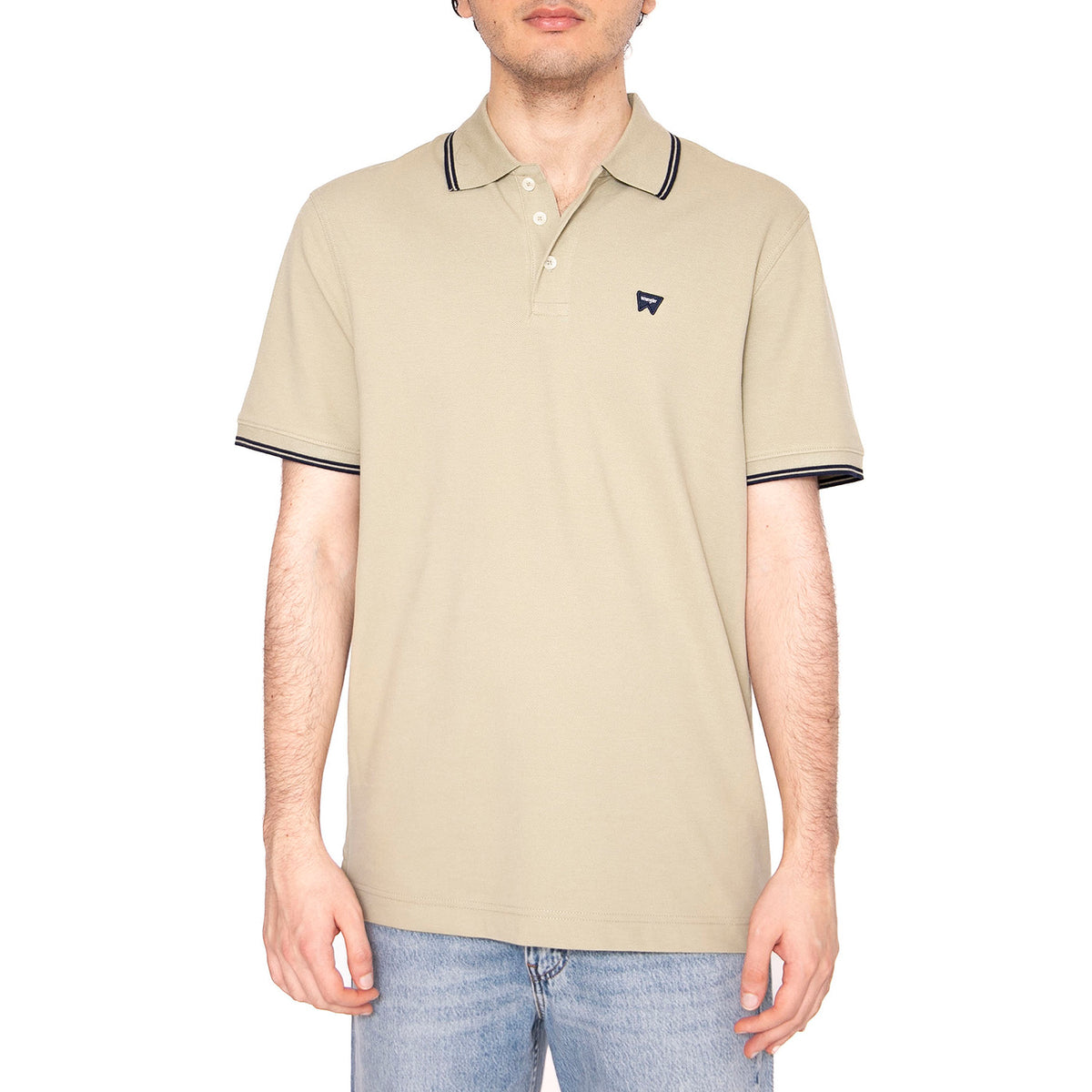 Polo Shirt Tea - Polo Uomo Verde 112362829 . WRANGLER 