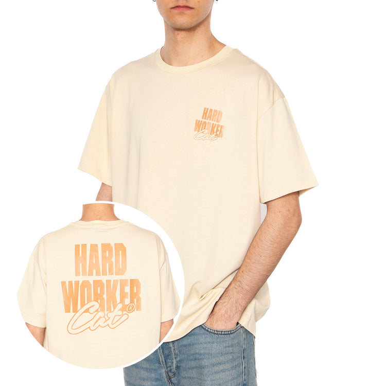 Workwear T-Shirt White - Maglietta Girocollo Uomo Bianca 6010134-13-1009 . CAT 