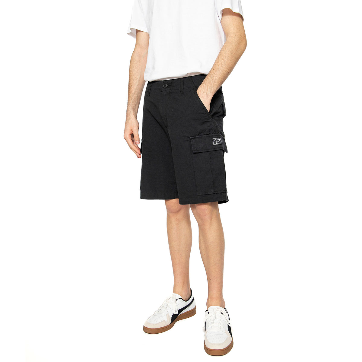 Normandy Short Black - Bermuda Uomo Neri 315000028-BLK . DARK SEAS 