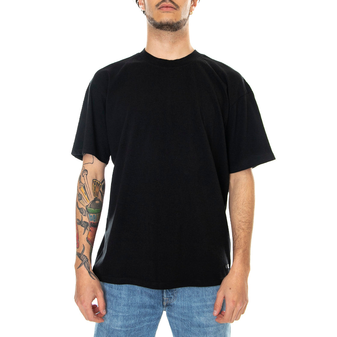 Oversize Basic - Maglietta Girocollo Uomo Nera I030214.89.67. . EDWIN 