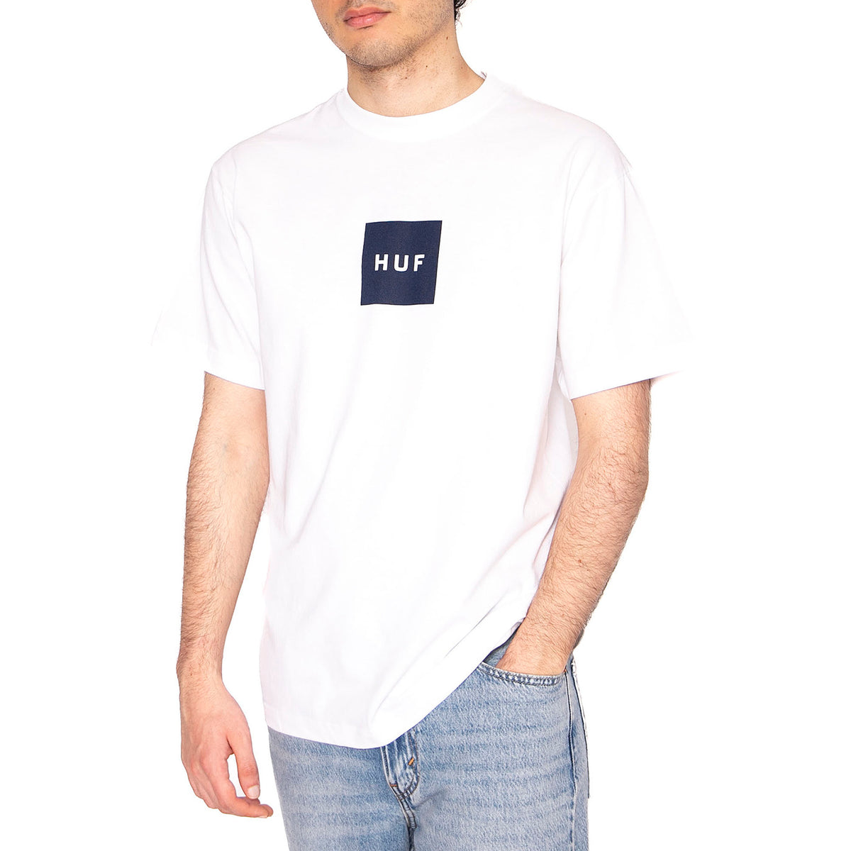 Huf Set Box S/S Tee White - Maglietta Girocollo Uomo Bianca TS01954-WHITE . HUF 