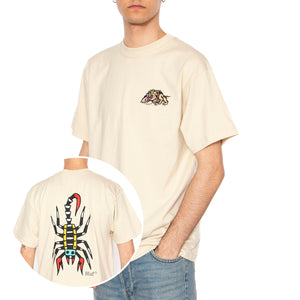 Bledsoe S/S Tee Beige - Maglietta Girocollo Uomo Beige TS02352-STONE . HUF 