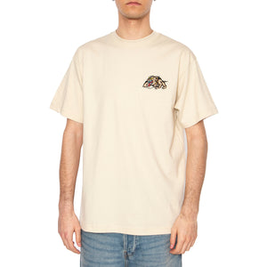 Bledsoe S/S Tee Beige - Maglietta Girocollo Uomo Beige TS02352-STONE . HUF 