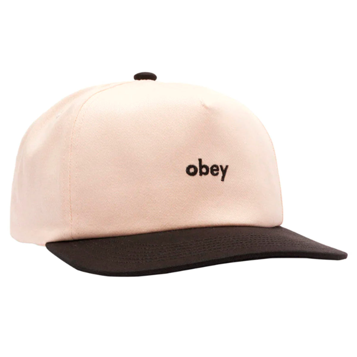 Obey Case 5 panel Snapback Black / Multi - Cappellino con Visiera Multicolore 100490113-BKM . OBEY 