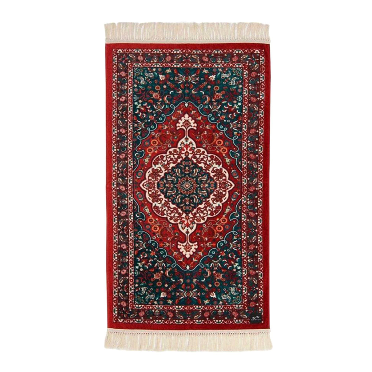 Haven Multicoloured Beach Towel - Telo Mare Multicolore ST086-BURGUNDY . SLOWTIDE 