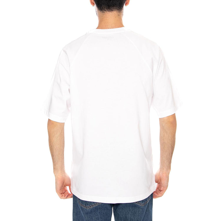 S/S Ray T-Shirt White - Maglietta Girocollo Uomo Bianca I035306.02XX . CARHARTT WIP 