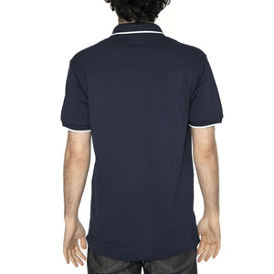 Maglietta M/C HHW Polo Shirt Blue - Polo Uomo Blu PH9838-HHW . LACOSTE 