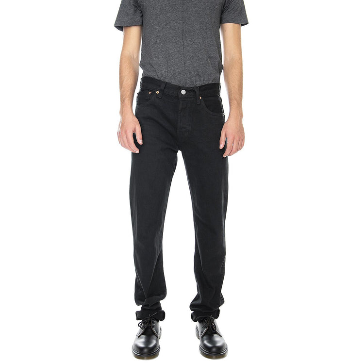 501 Levi's Original Black - Pantaloni Denim Jeans Uomo Neri 00501-0165 . LEVIS 