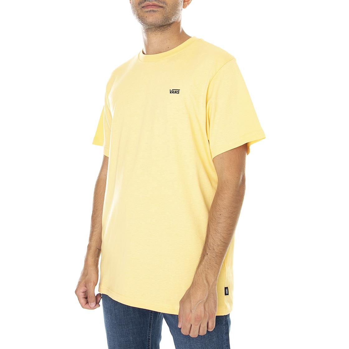 Left Chest Logo - Maglietta Girocollo Uomo Arancione / Flax VN0A7RSRYRS1  VANS 