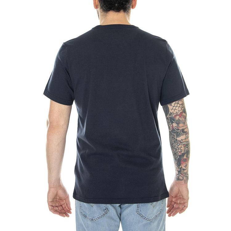 Tartan Sports Tee New Navy - Maglietta Girocollo Uomo Blu MTS0670-NY31-SS23  BARBOUR 