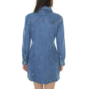 W' Shay Denim Dress - Abito Denim Jeans Donna Blu A4585-0001  LEVIS 