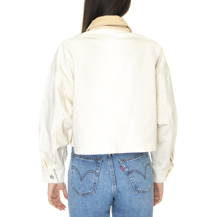 Trudy Work Jacket Unbleached - Giacca Estiva Donna Beige 221160035-UBL  OBEY 