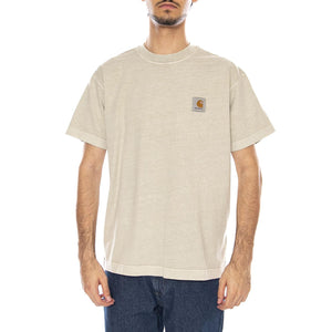 S/S Vista T-Shirt Fleur De Sel - Maglietta Girocollo Uomo Beige I030780.2LPGD . CARHARTT WIP 