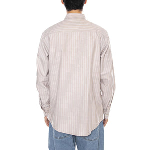 L/S Cassel Shirt Cassel Stripe, Peanut / White - Camicia Uomo Multicolore I035327.35EXX . CARHARTT WIP 