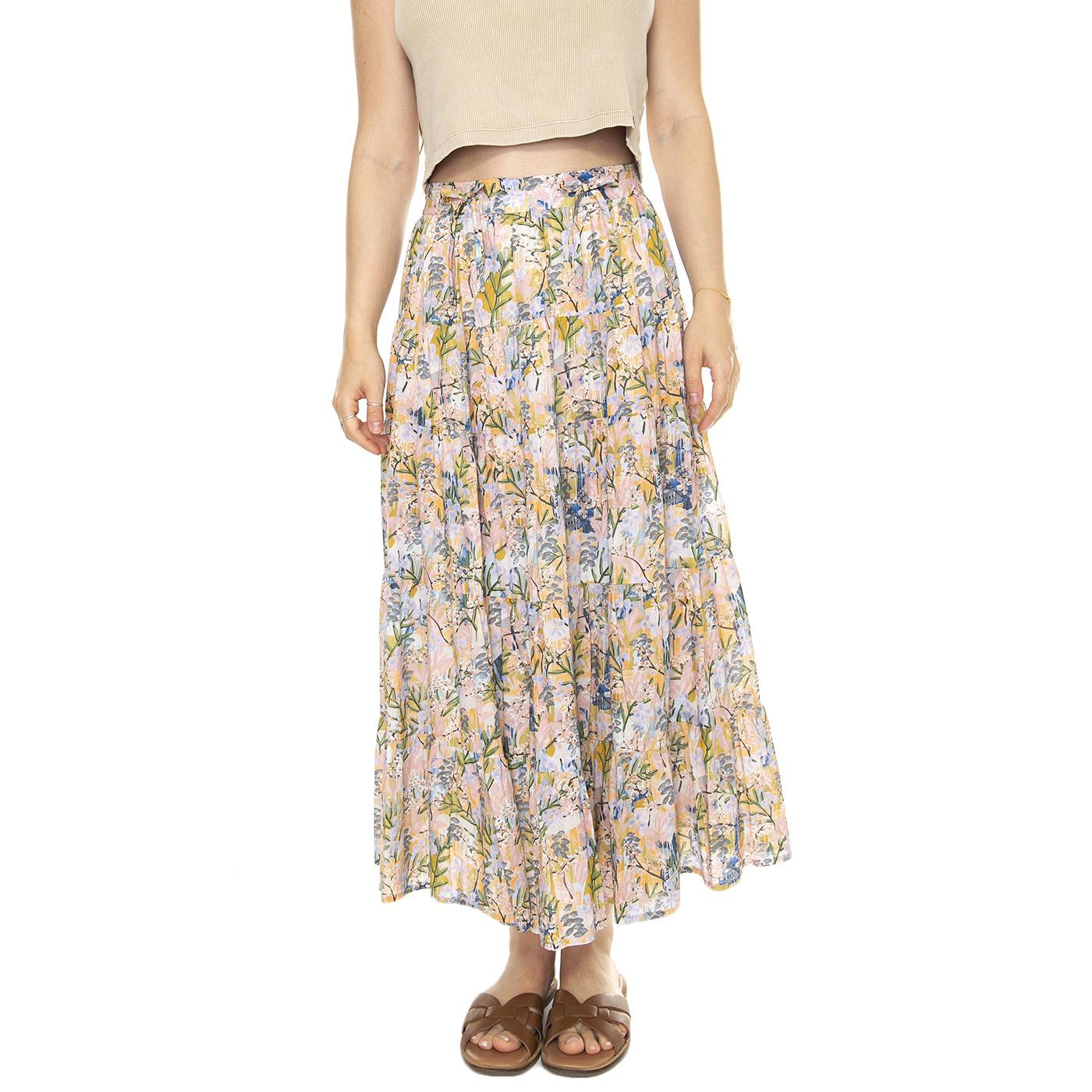 Skirt Multicolored - Gonna Multicolore 86908578  MD'M 