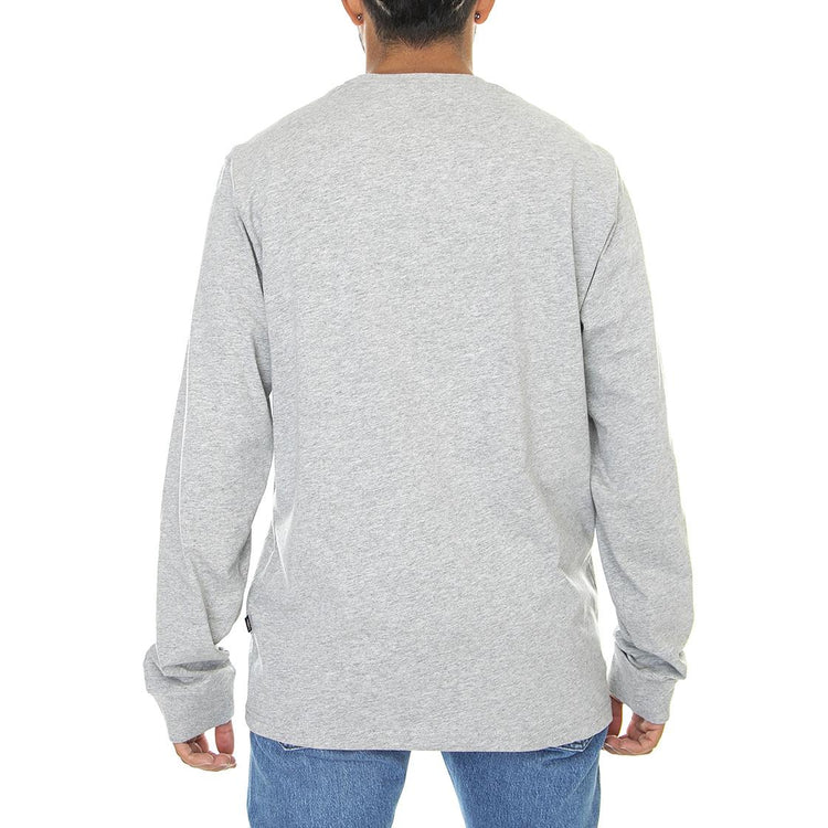 LS Mapleton Tee Grey Melange - Maglietta Girocollo Maniche Lunghe Uomo Grigia DK0A4Y4RGYM1  DICKIES 