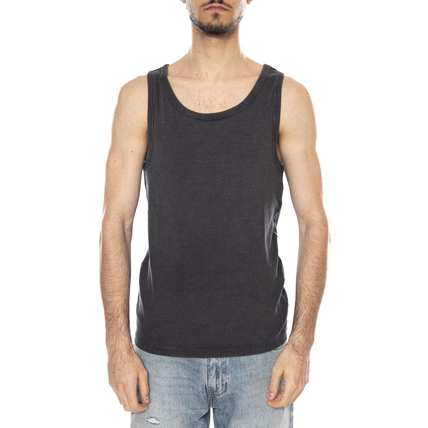 TANK PHANTOM ACID WASH - Canotta Uomo Nera 22038461 5007995 ONLY & SONS 