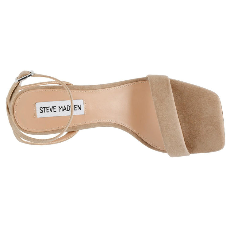 Luxe Tan Kid Suede - Sandali Donna Beige SMSLUXE-TAN  STEVE MADDEN 