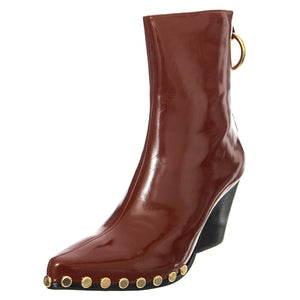W' Walton-SR2 Red PU - Stivali Donna Marroni JCSJC-1095-1-6-RED  JEFFREY CAMPBELL 