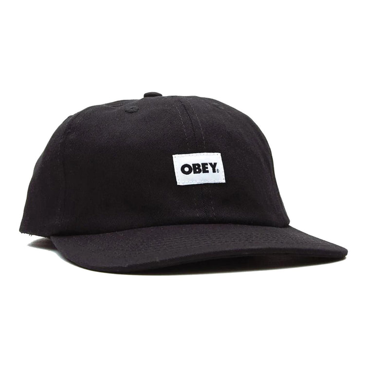Bold Organic 6 Panel Strapback - Cappellino con Visiera Nero 100580256 BLK OBEY 