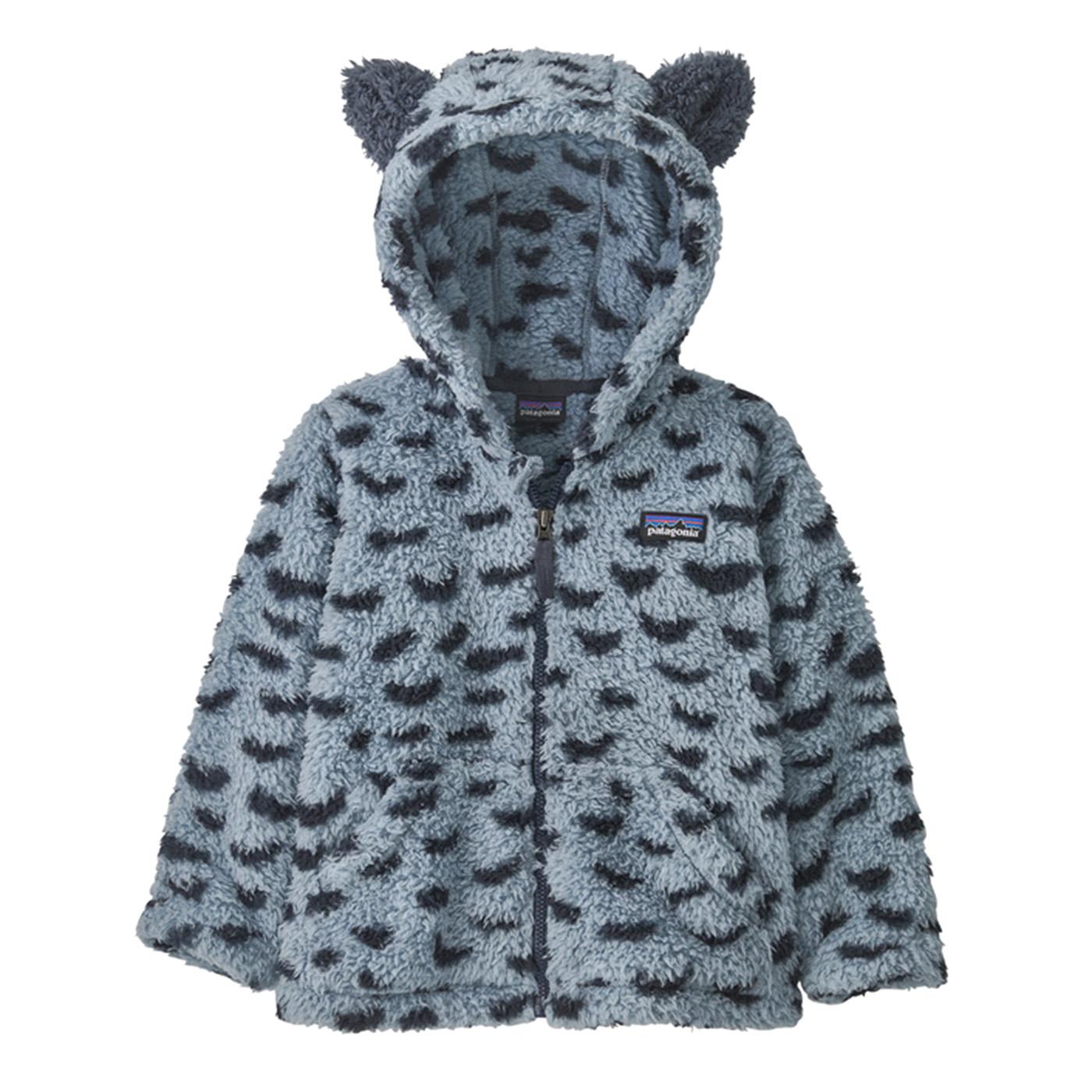 Baby Furry Friends Hoody Birch White - Giacca Bambini Blu / Multicolore 61155-SNYP  PATAGONIA 