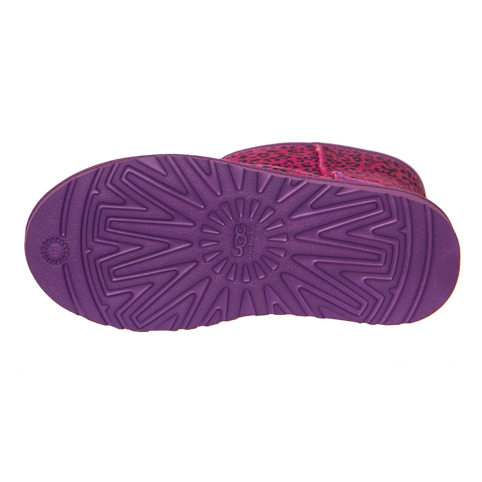 CLASSIC SHORT LEOPARD FUCHSIA UGKCLALEOFUS1004896K  UGG 