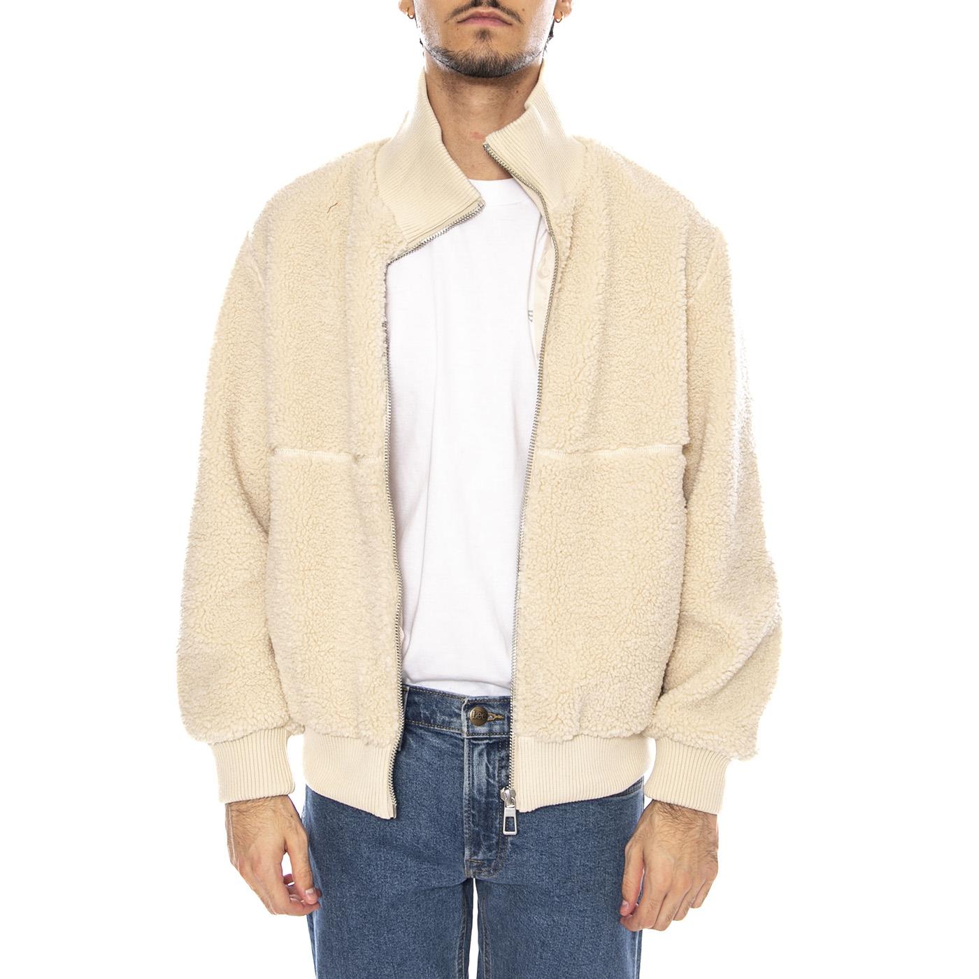 Ray Sherpa Jacket OTW Silver Lining - Giacca Uomo Ecru 22034703-4797917  ONLY & SONS 