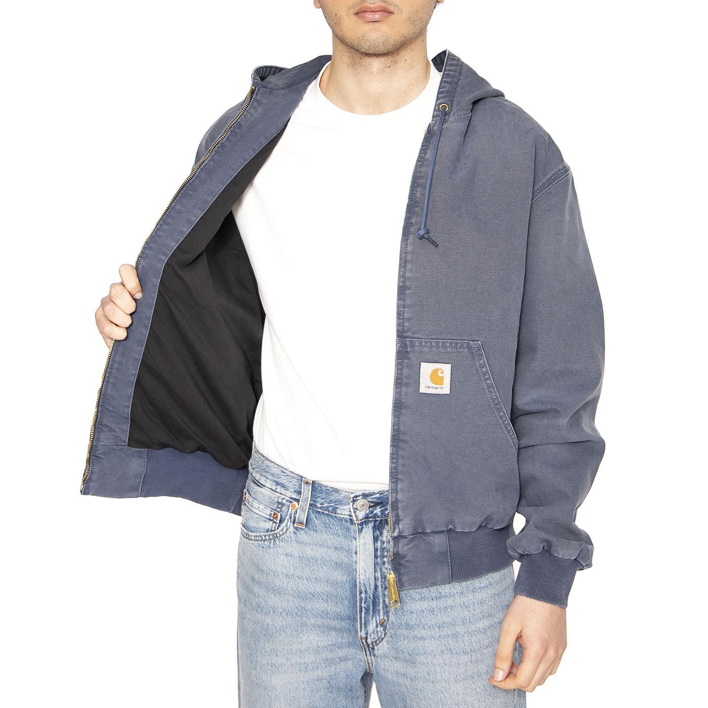 OG Active Jacket Dusky Blue - Giacca con Cappuccio Uomo Blu I034820.2OT4O  CARHARTT WIP 