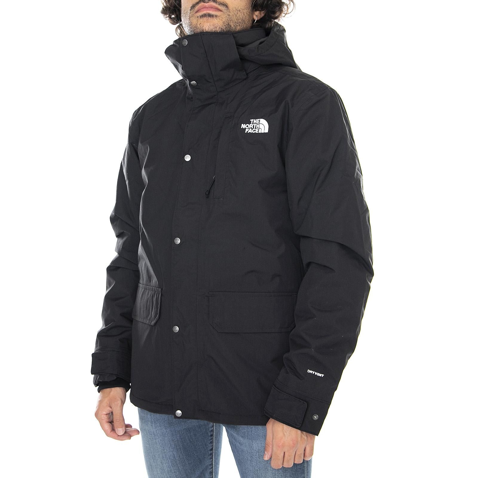 Pinecroft Triclimate - Giacca Invernale Uomo Nera NF0A4M8EKX71  THE NORTH FACE 