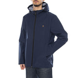Rhodes Kapuzenjacke - Yale Blue Herrenjacke mit Kapuze FARAH Herren