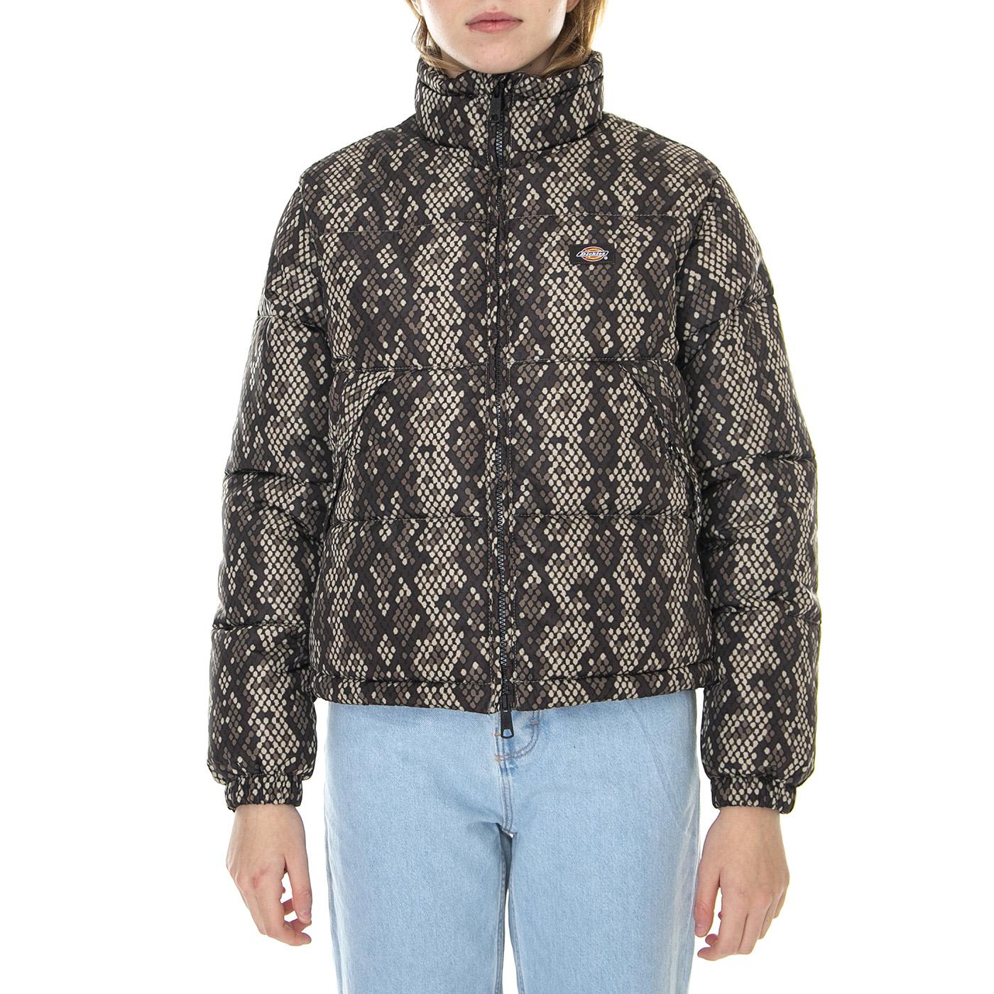 Camden Puffer W Khaki - Giacca Invernale Donna Multicolore DK0A4XZ7KHK1  DICKIES 