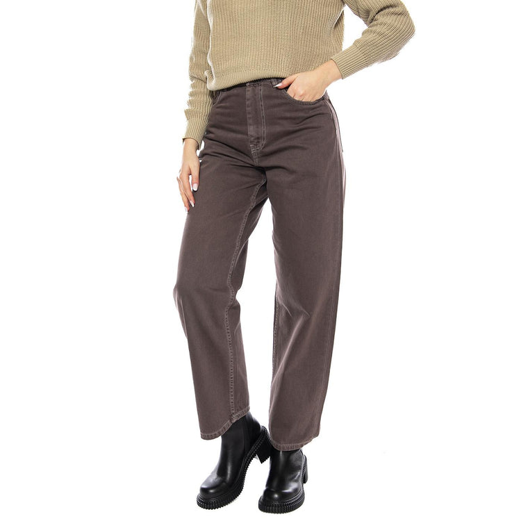 W Brandon Pant - Marrone - Pantaloni Donna I034837_33H_4J . CARHARTT WIP 