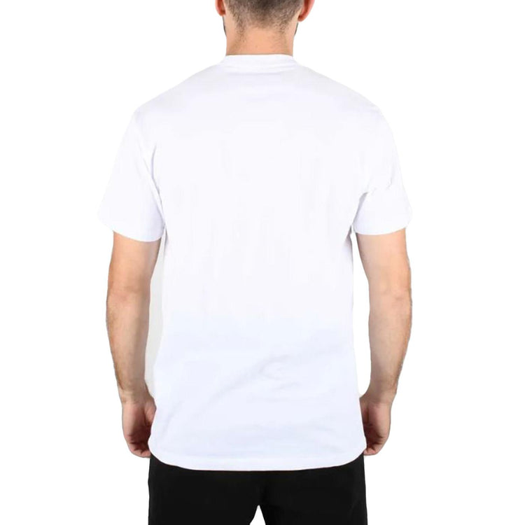 VANS CLASSIC TEE - WHITE / BLACK - Maglietta Girocollo Uomo Bianca VGGGYB2 . VANS 