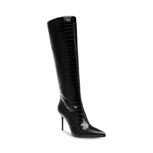 Lovable Black Croco - Stivali Donna Neri SMSLOVABLE-66  STEVE MADDEN 