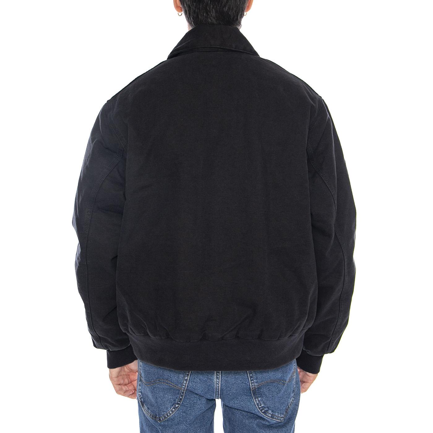 Stanton Jacket Black - Giacca Uomo Nera I035617.8906 . CARHARTT WIP 