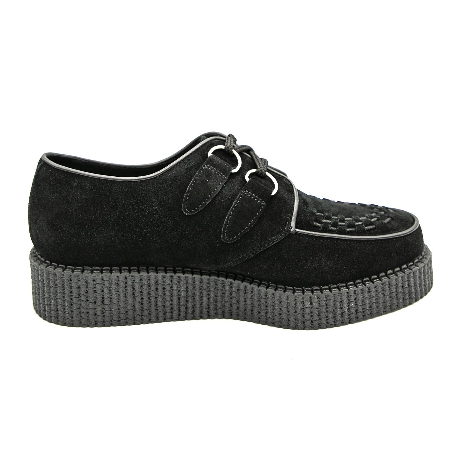 Wulfrun Shoes - Black - Scarpe Stringate Profilo Basso Uomo / Donna Nere 36 UDSUM-C010X-BKS  UNDERGROUND 