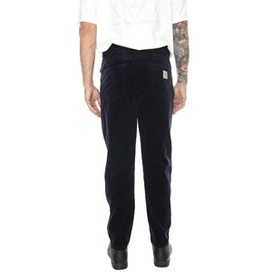 Newel Pant Dark Navy /rinsed - Pantaloni Uomo Blu I027232.1C02  CARHARTT WIP 