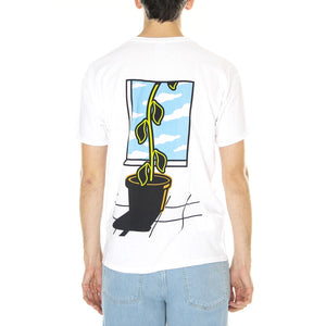 M' Erk14 For London 011 White - Maglietta Girocollo Uomo Bianca ERK14-011  LONDON STORE 