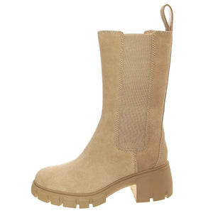 Aq-Hype - Stivaletti Profilo Medio Donna Beige / Suede SMSAQ-HYPE-SAND  STEVE MADDEN 