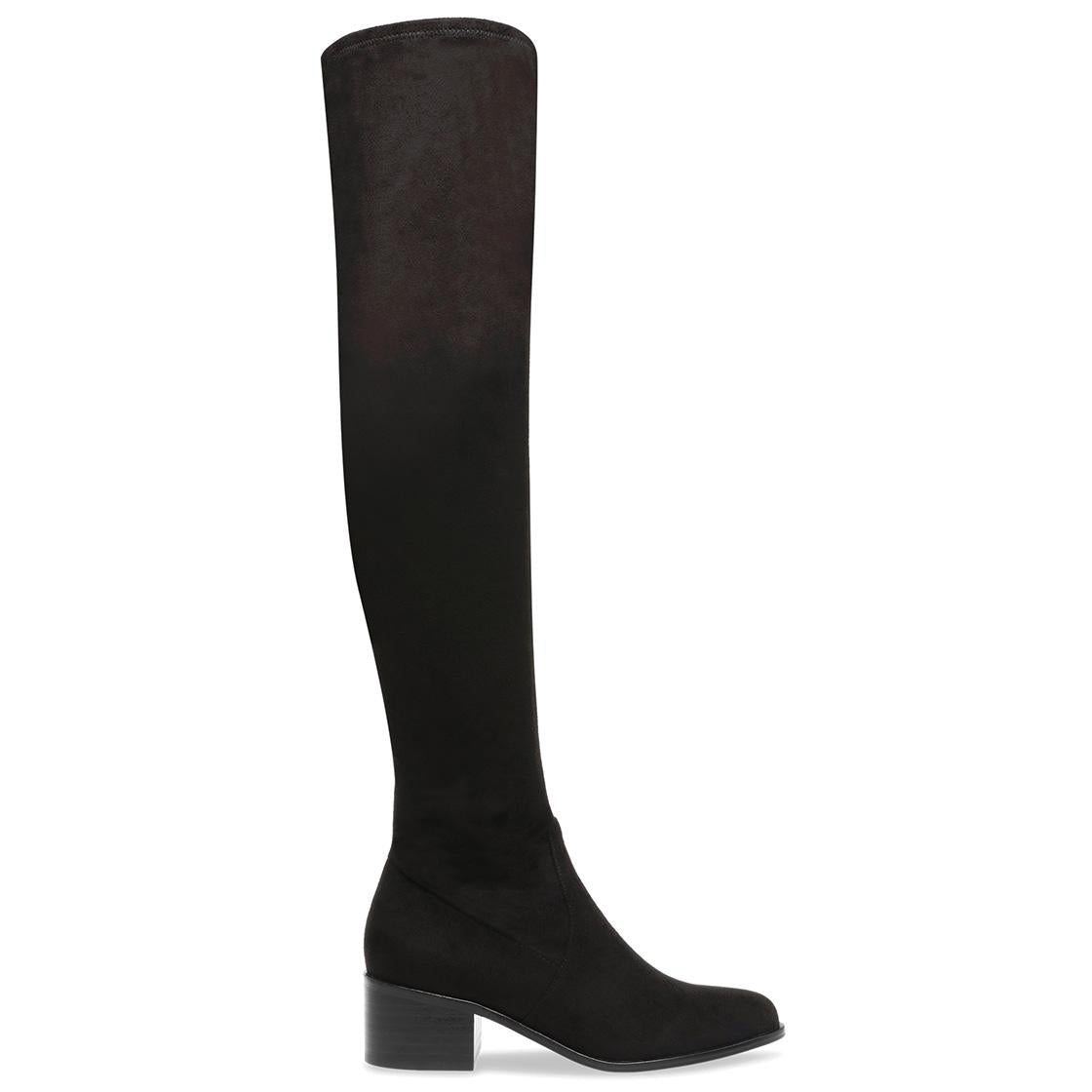 SADIE BLACK MICROSUEDE - Stivali Donna Neri SMSSADIE-BLK . STEVE MADDEN 