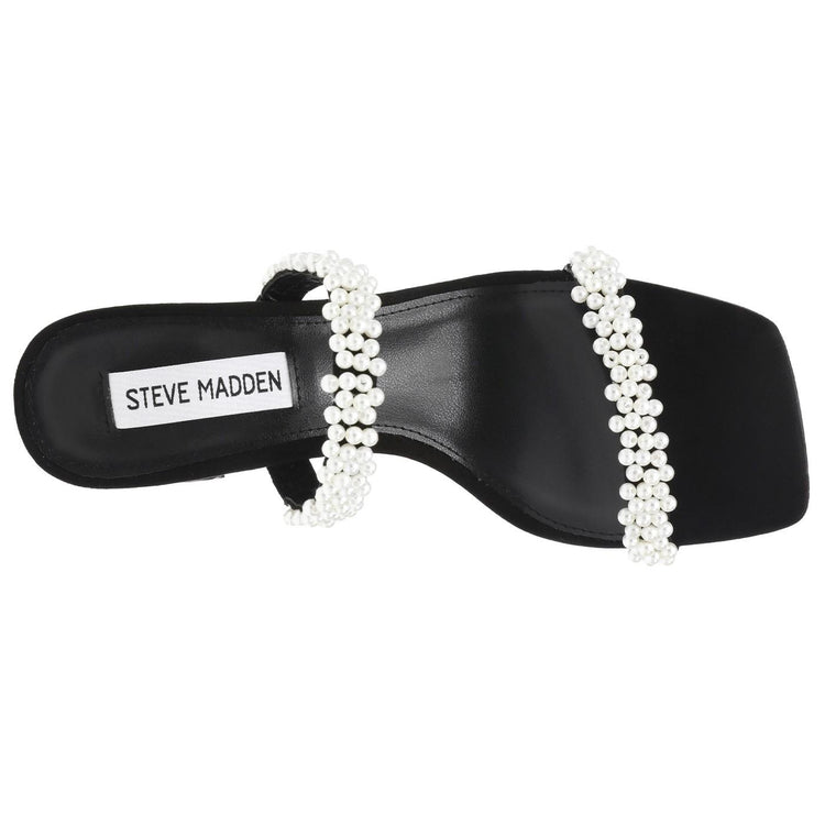 Lilah-P Black - Sandali Donna Neri SMSLILAH-P-BLA  STEVE MADDEN 